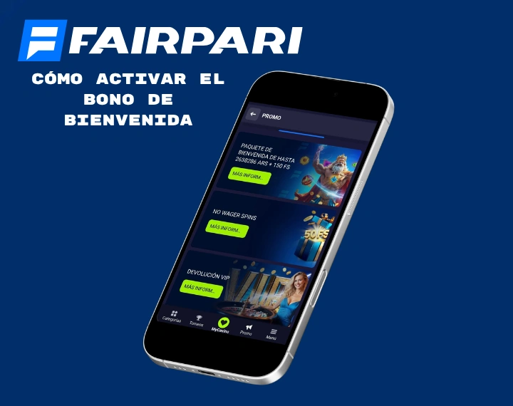 Cómo activar el bono de bienvenida