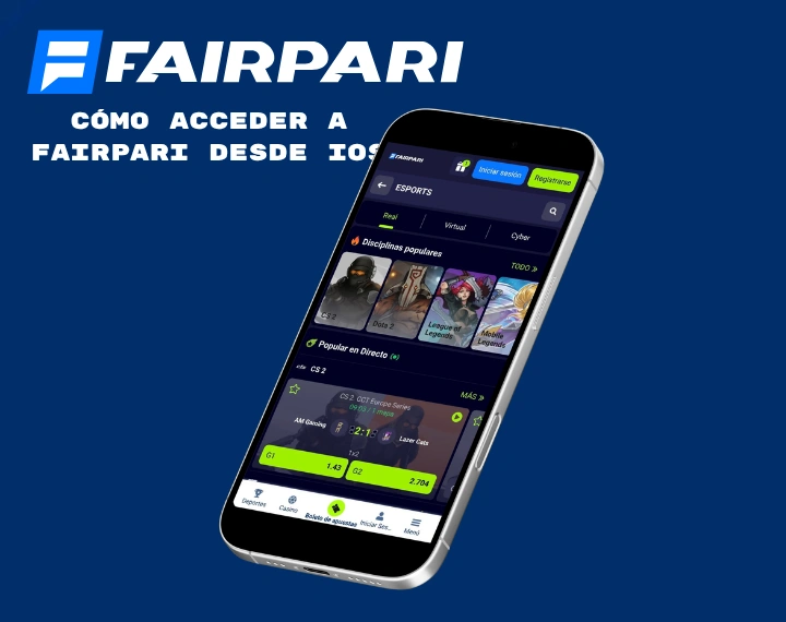 Cómo acceder a Fairpari desde iOS