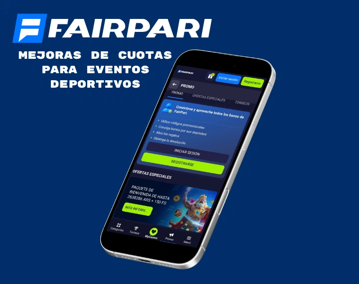 Mejoras de cuotas para eventos deportivos