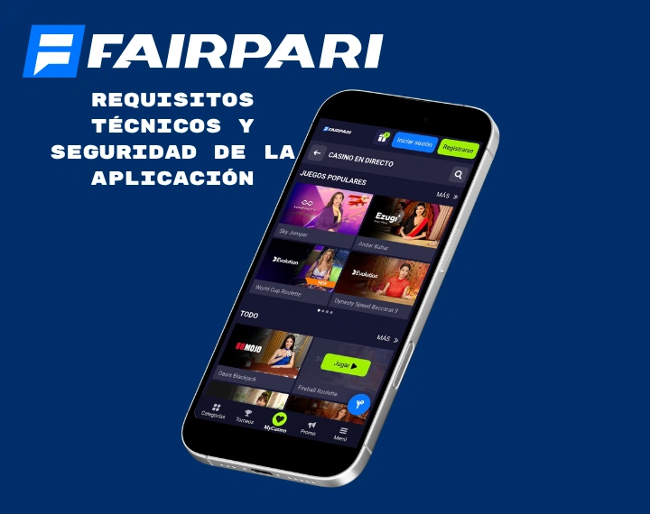 Requisitos técnicos y seguridad de la aplicación