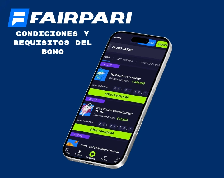 Condiciones y requisitos del bono