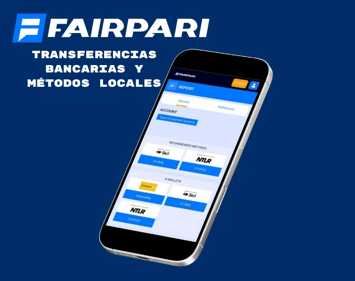 Transferencias bancarias y métodos locales