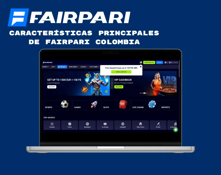 Características principales de Fairpari Colombia